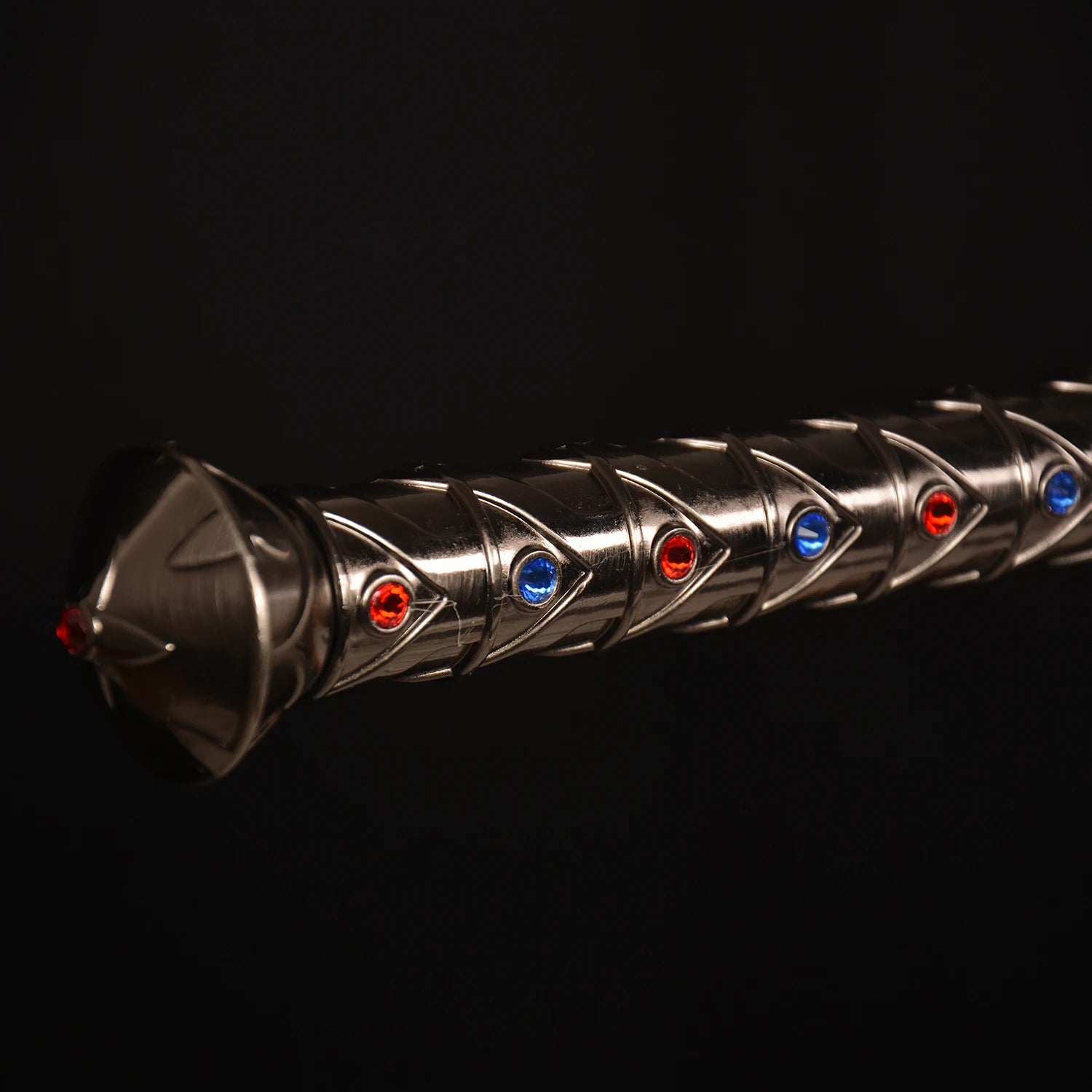 48in Anime Sword/Sword of Omens/Sheath of skin/Red pattern/Cosplay