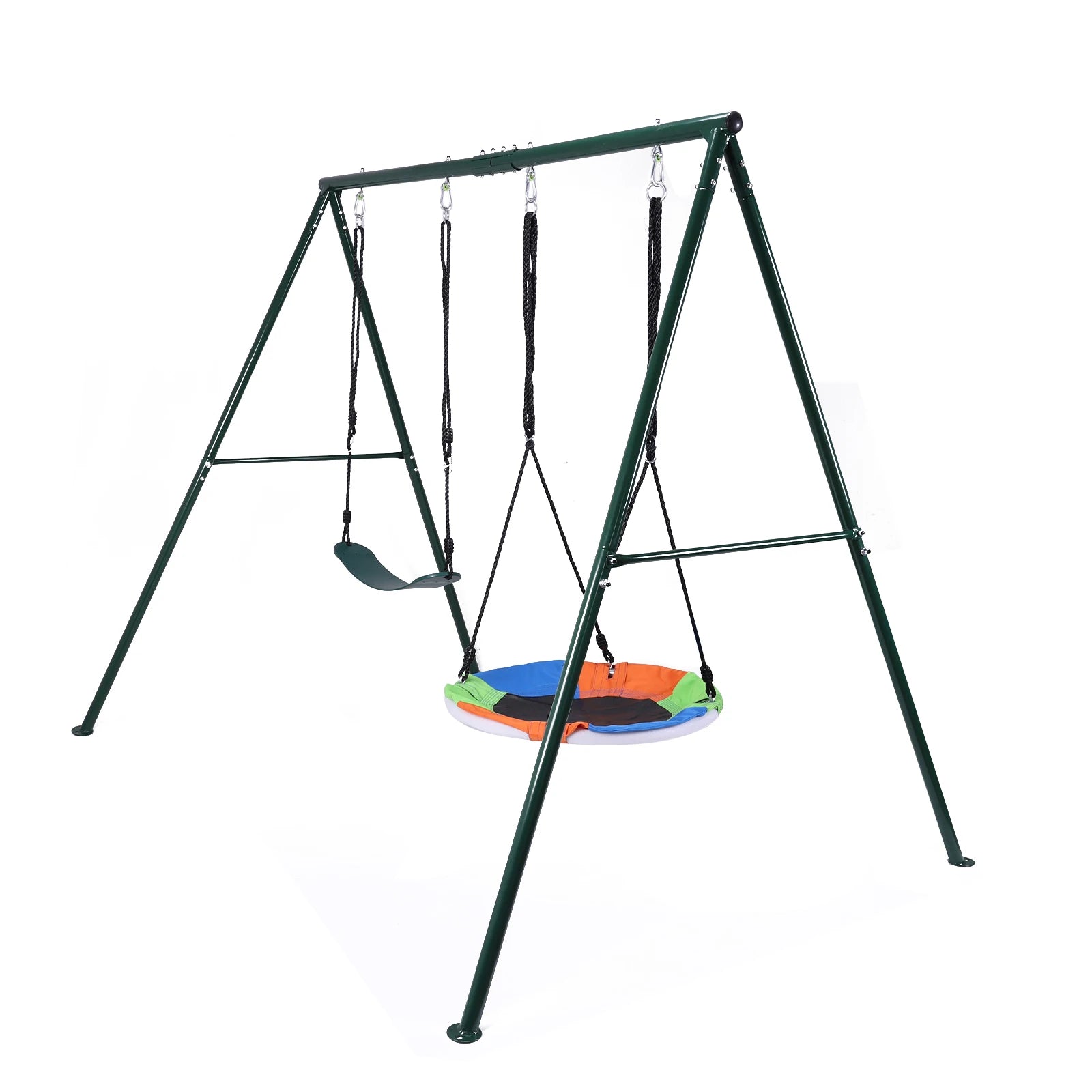 Multi-Purpose Swing Frame Wear Resist Triangular Frame Hammock Rack Multi-Purpose for Kindergarten Shopping Mall Park