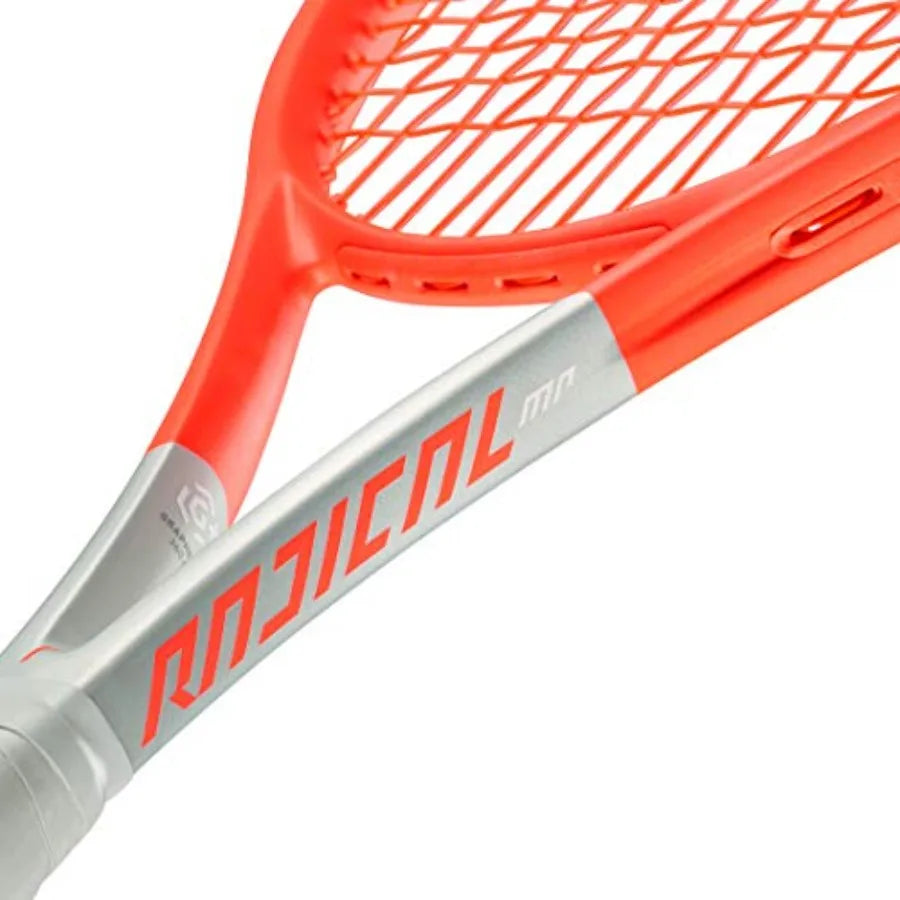Radical MP G360+ Tennis Racquet for Advanced Players Graphite Frame Black and Red Design High Precision and Power