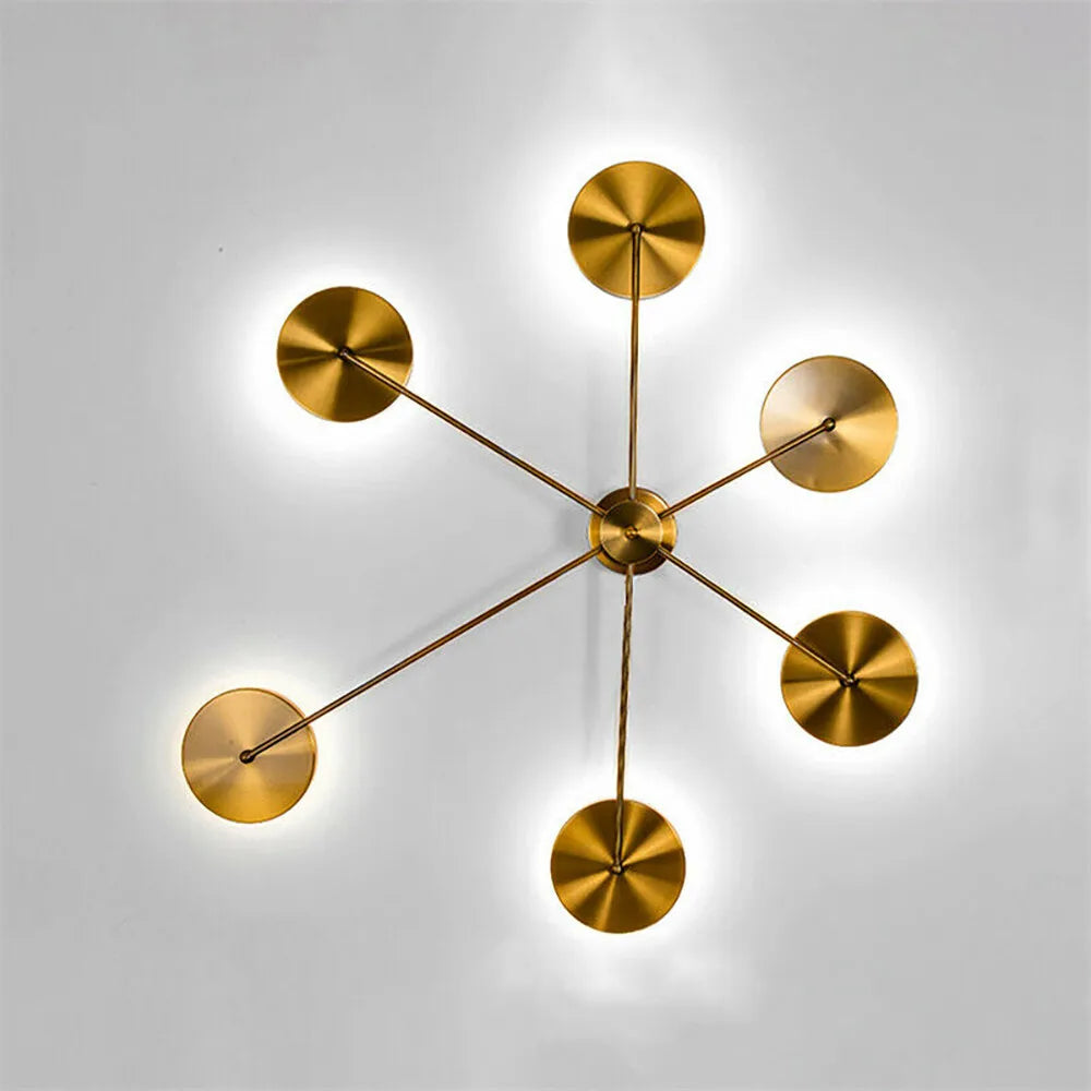 Modern Wall Sconces Sputnik Wall Light Creative Ceiling Lamp Modern Art Lights Decorations