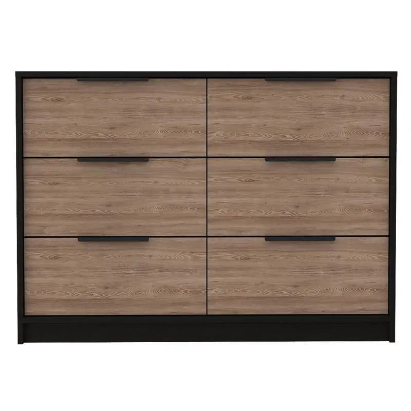 Four-Drawer Slide and Pull Dresser with Ample Storage Space for Bedroom or Living Room