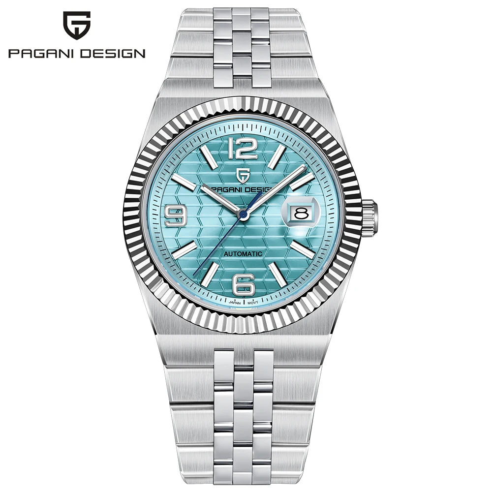 PAGANI DESIGN Sports Stainless Steel Diving Watch Series Luxury Mechanical Automatic Watch Luminous Sapphire Top Brand Watch
