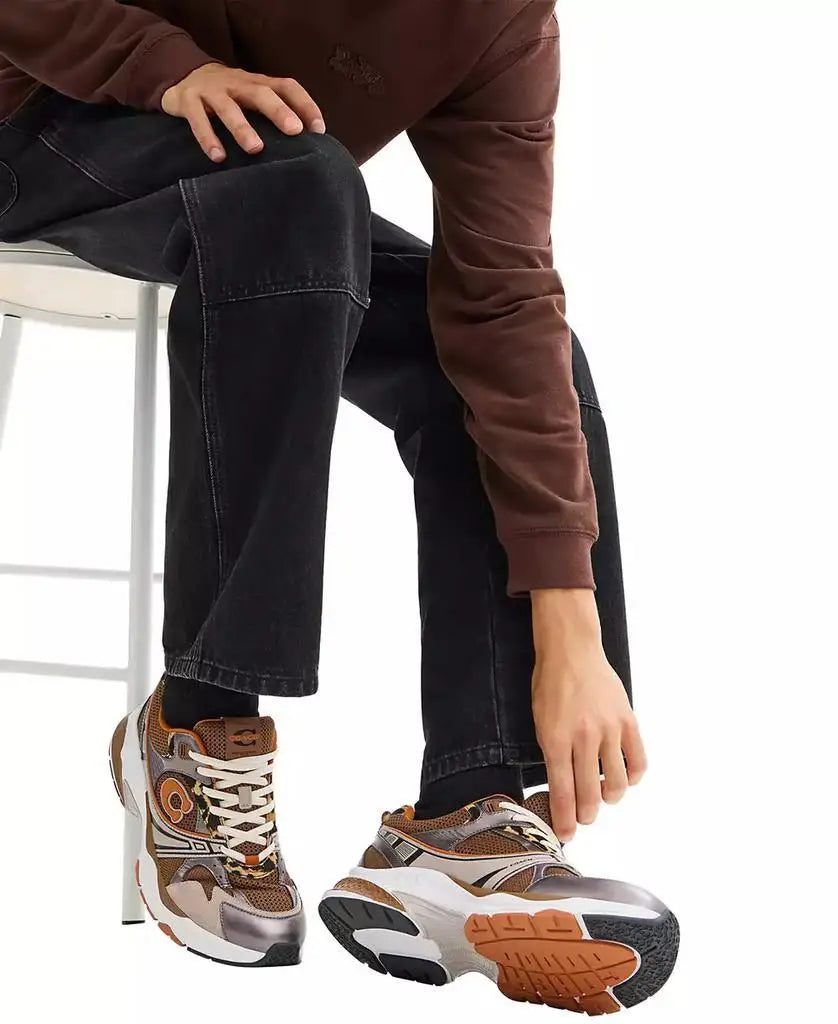 COACH | Men's Mesh Round Toe Sneakers