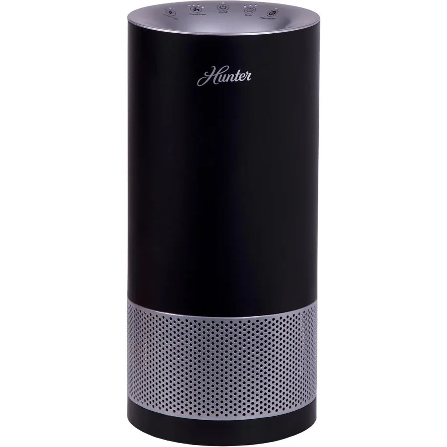 HP400 Round Air Purifiers for Home True HEPA Air Purifier Tower for Pets Odors Allergens Smoke Dust VOC's. HEPA Air Purifiers f
