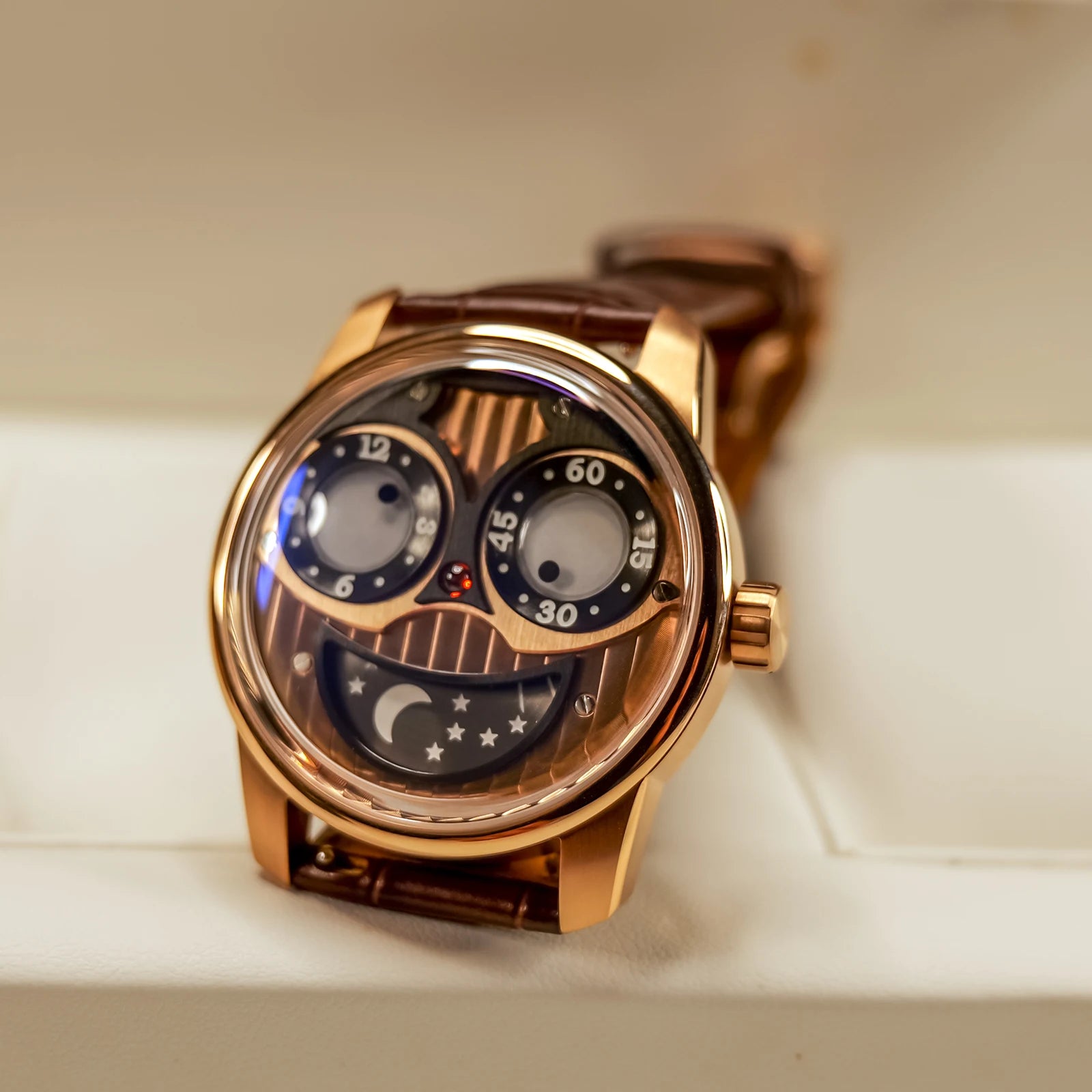 OBLVLO men's mechanical watches, automatic winding mechanical watches, novel and creative men's watches, men's timepieces, uniqu