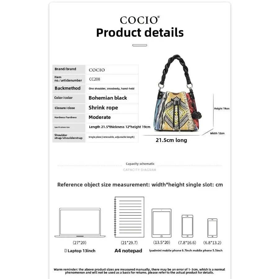 New bohemian style niche design models drawstring bucket bag crossborder foreign trade highgrade women's bags hot sale