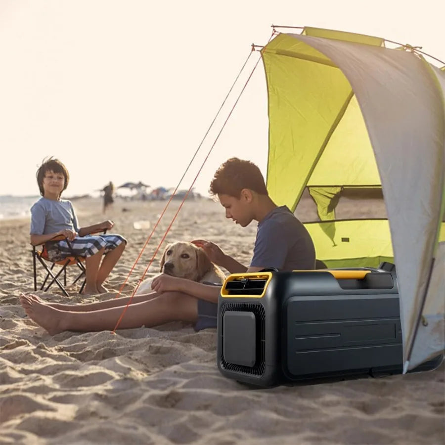 4500BTU Portable Air Conditioner 5in1 Cooling Unit with Installation Kit for Camping Tent Truck RV Van and Home Use Low Power C