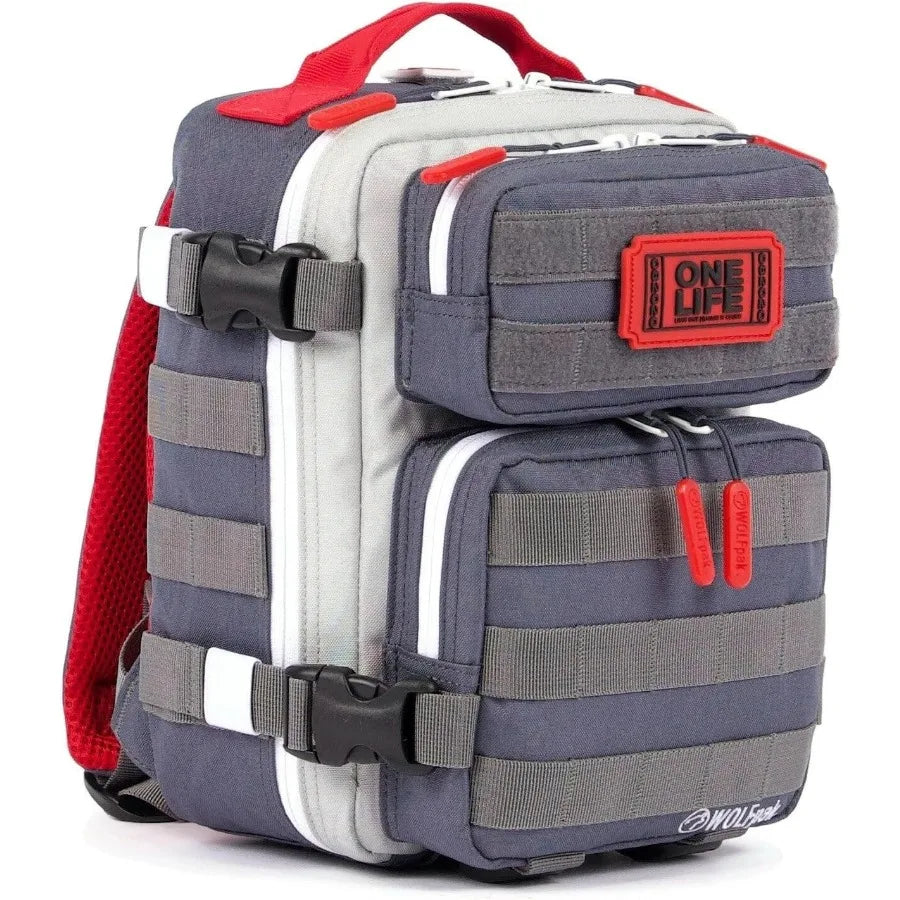 WOLFpak 9L Mini Tactical Backpack for Men and Women Compact Small Everyday Carry Bag for Gym School Travel Durable Water-Resist