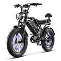 Vynxet Electric Bike Electric Motorcycle 1500W 48V 864Wh Fat Tire Ebike 68+ Miles All-Terrain E-Bike
