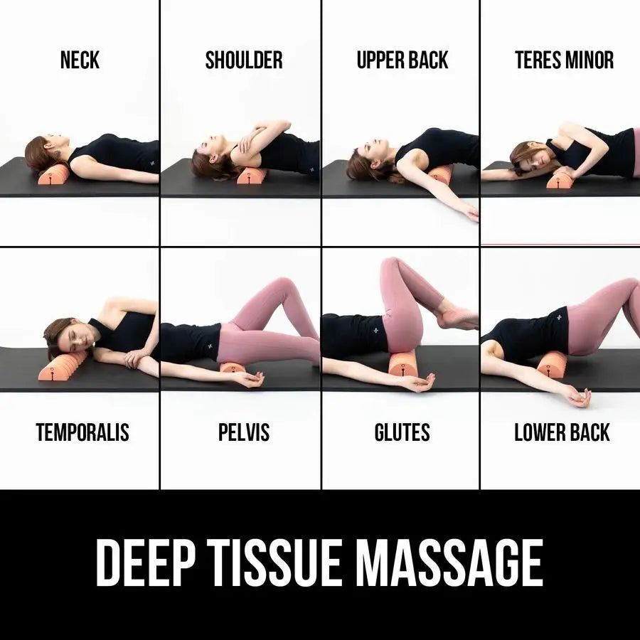 Pilates Set Foam Roller SetABS Back Massager Massage Roller Muscle Roller for Leg Yoga Accessories Yoga Roller High Density Body