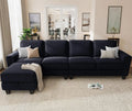 106 Inch L Shaped Sectional Sofa Couch with Storage 5 Seater Corduroy Modern Customized Living Room Home Sofas
