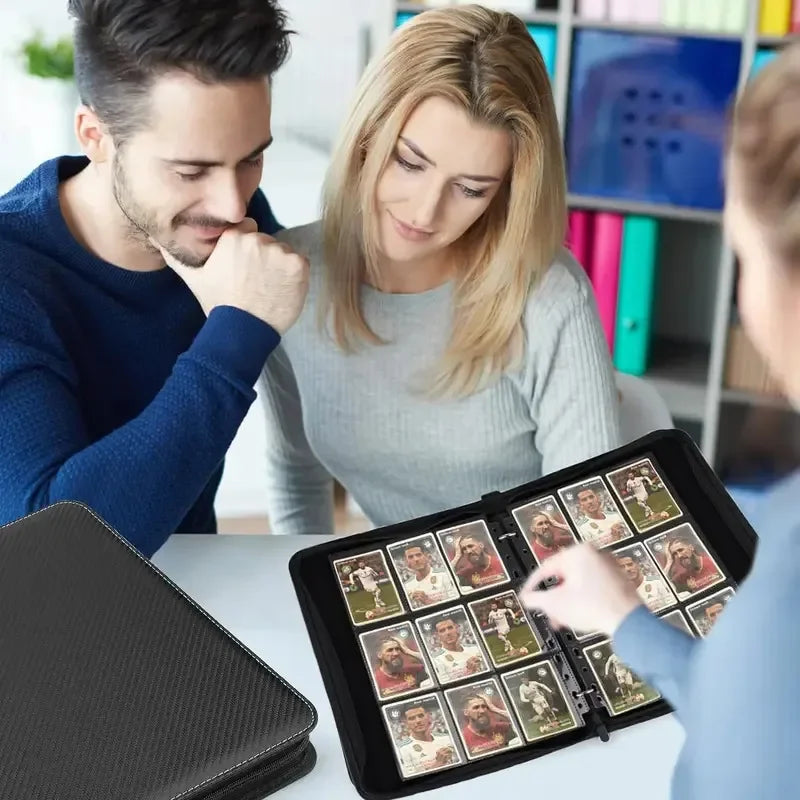 900 Pocket Zipper Card Binder - Double Sided TCG/CCG Card Holder, Portable Storage Case with Zipper2026