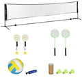 Badminton net frame portable standard folding portable outdoor home outdoor simple frame doubles