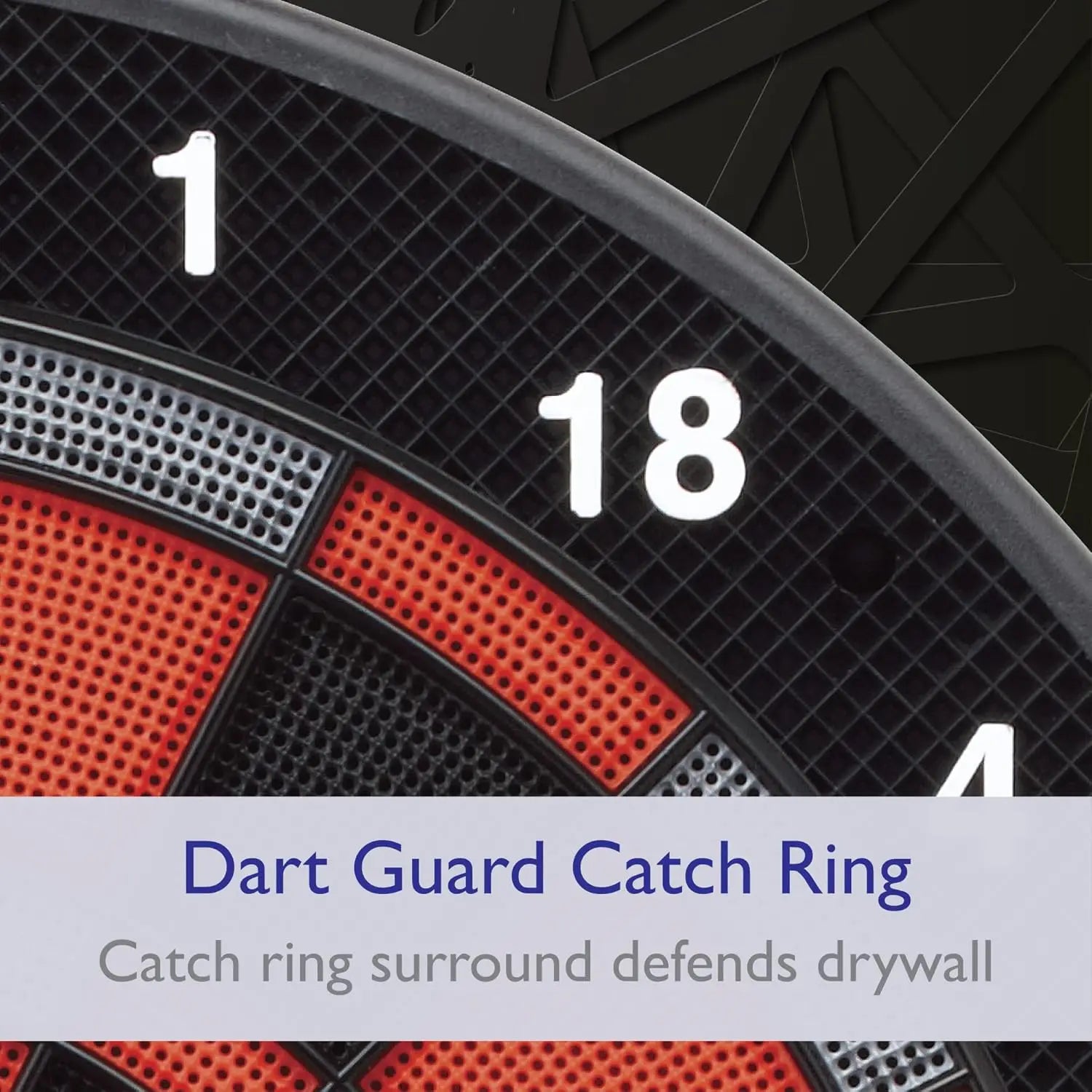 Orion Electronic Dartboard, 15.5 in Regulation Target, 43 Games, Dual LCD Displays, 8 Players, 6 Darts Included, Black