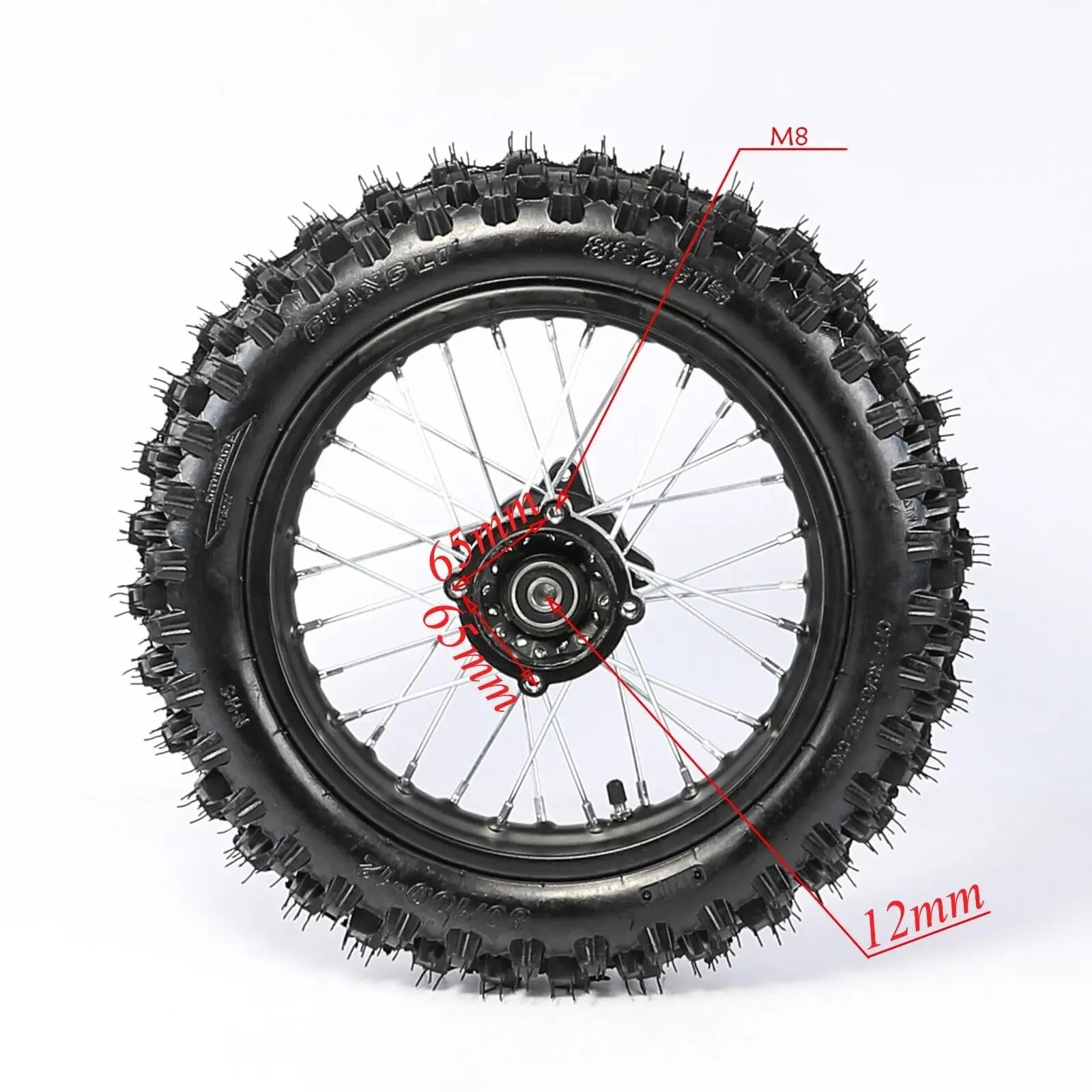 2.50-10'' 12/14''/16/ 17'' Rim Wheel Tire Tyre Disc/Drum Brake for Pit Dirt Bike 70cc 90cc 110cc 150cc 160cc Petrol scooter