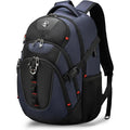 Swissdigital Design Laptop Backpack Travel Backpack with USB Charging Port Fits 15.6 inches Computer 31L College School Bookbag