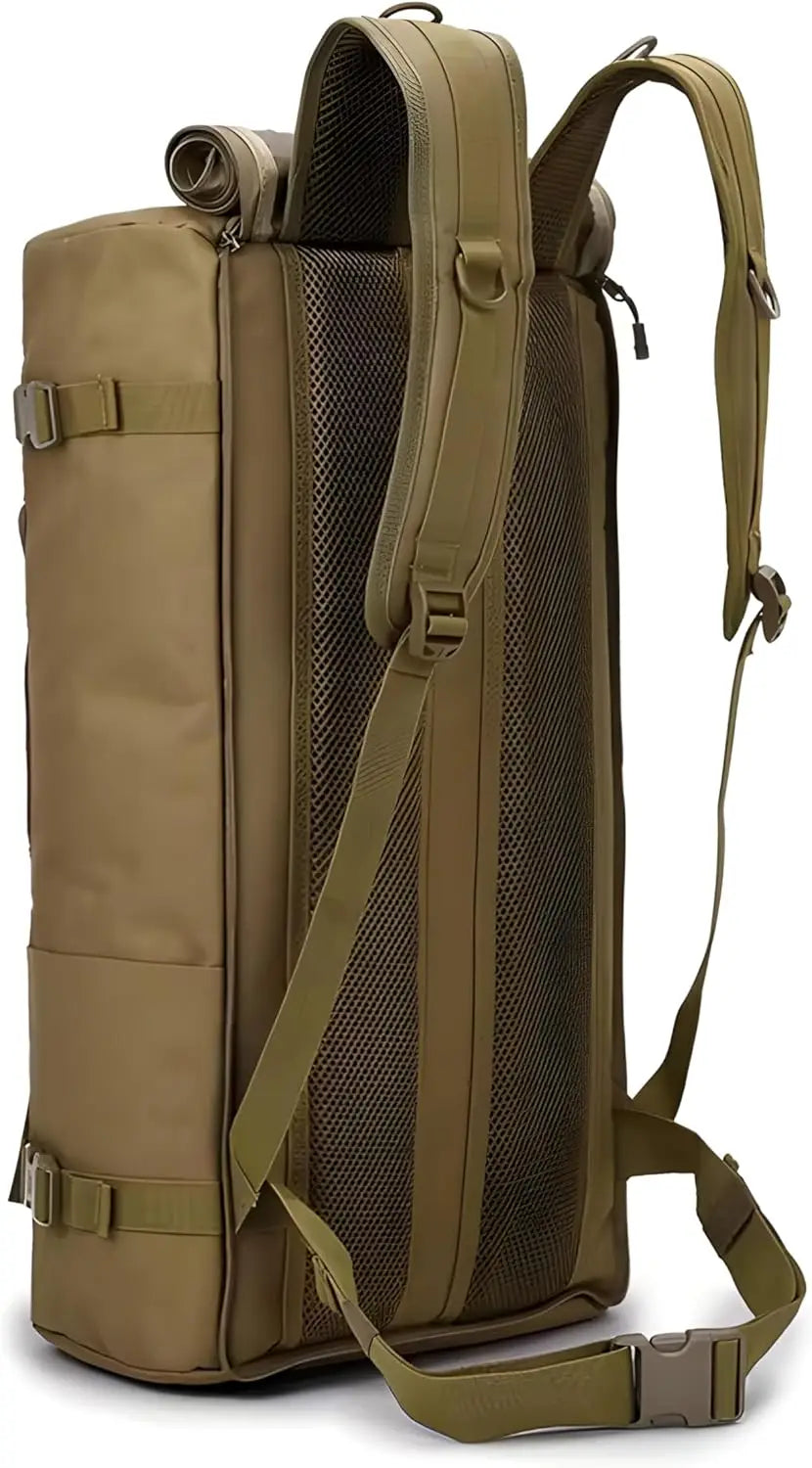 Tactical Assault Backpack with MOLLE System, 72-Hour High-Durability Pack, Multiple Compartments