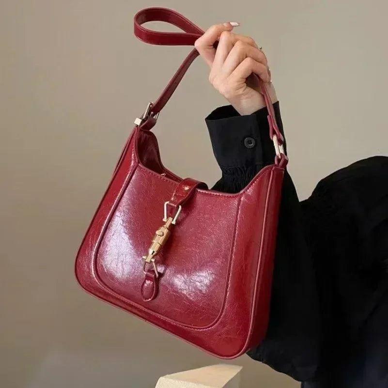 Luxury Brand Purses and Handbags Designer Leather Shoulder Crossbody Bags for Women Fashion Underarm Sac A Main BG7