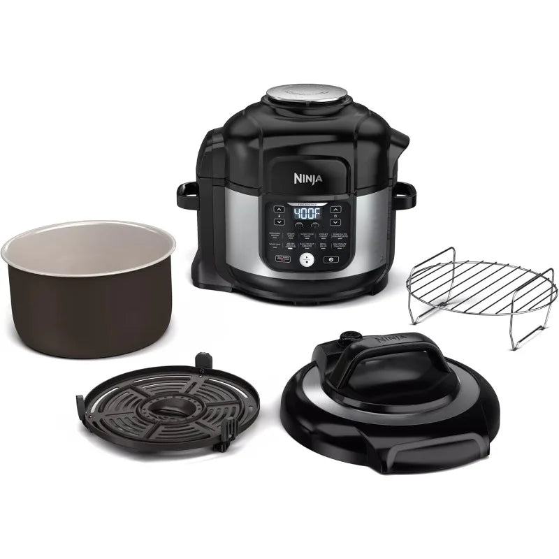 Ninja Foodi Air Fryer Pressure Cooker Combo 11-in-1 Pro 6.5 qt. Pressure Cooker & Air Fryer that Steams, Slow Cooks and More