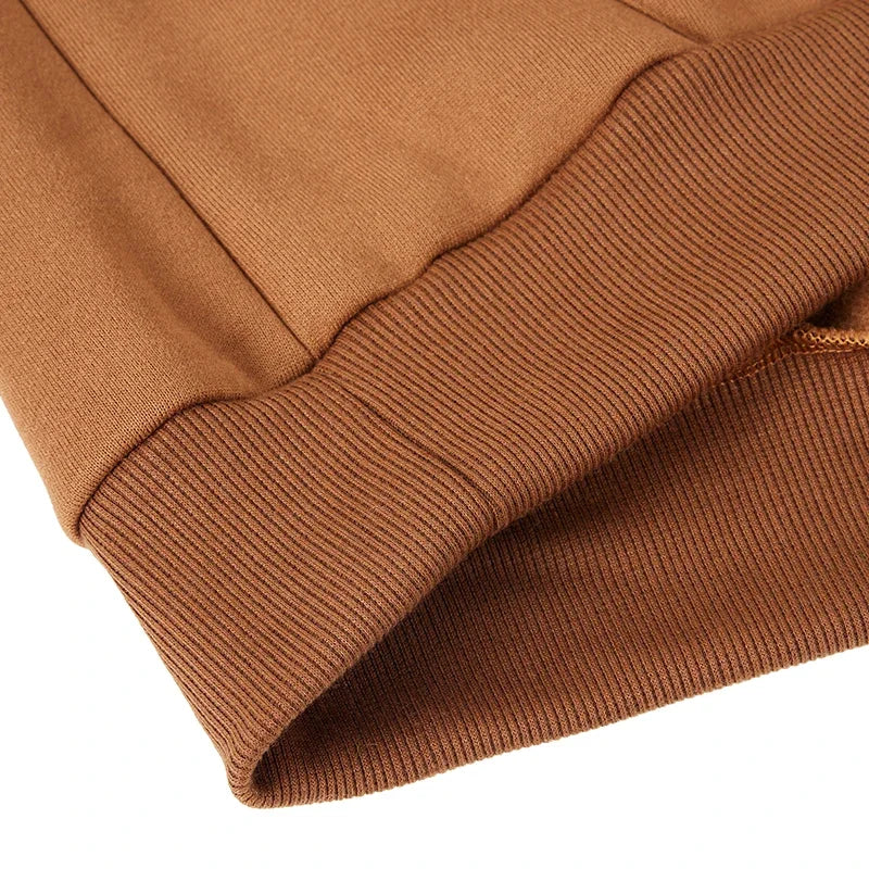 Autumn Season Men's Long Sleeve Zip Hoodie Sweatshirt Jacket Athletic Fit Male Hooded Garment