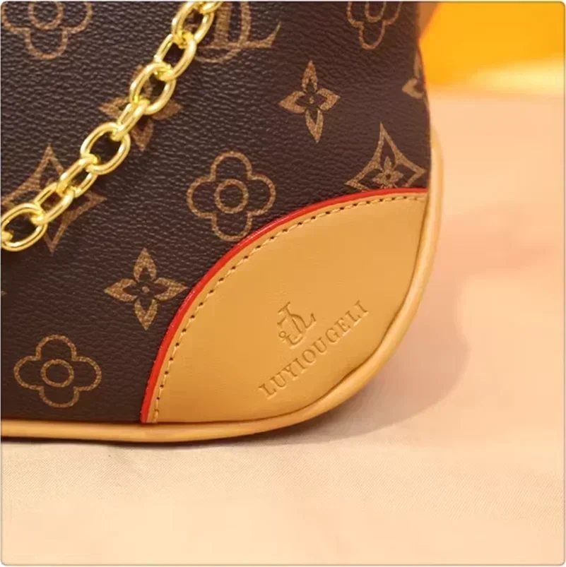 ODEON PM Designer Bags Brown Black Stylish Functional Shoulder Bag Purse Wallet Versatility Crossbody BL21