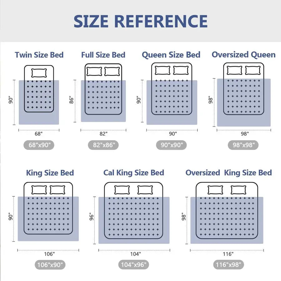 Feather Down Fiber Comforter Full Size, Ultra Soft Fluffy Duvet Insert Full, All Season Luxurious Hotel Bedding Comforter with C