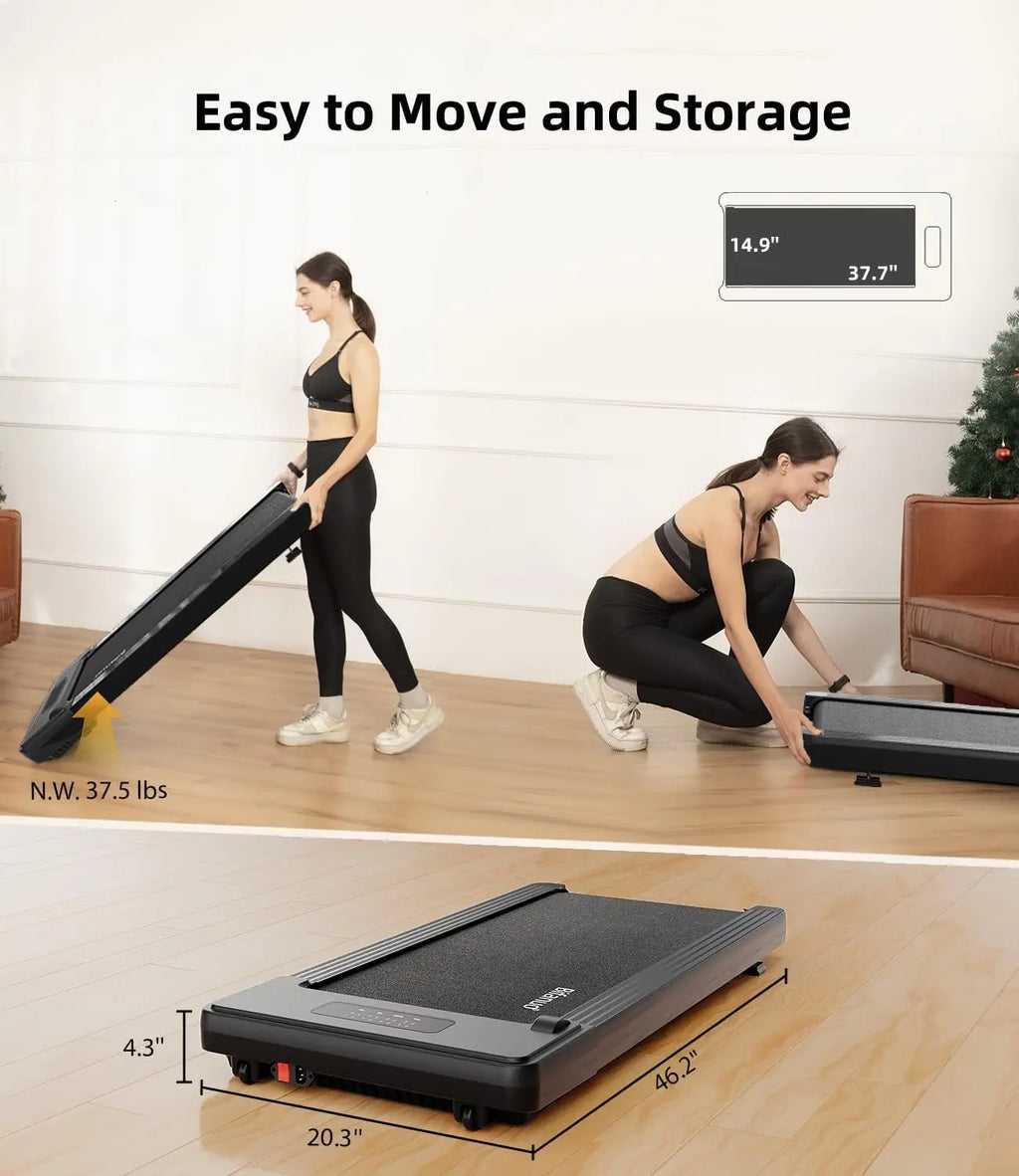 Walking Pad - Under Desk Treadmill, Treadmills For Home/Office, Portable Treadmill, Walking Pad Treadmill Under Desk With Remote