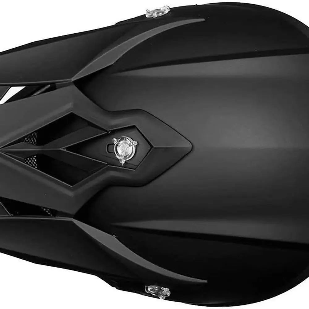 Full Face Dirt Bike Helmet - Adult Motocross, ATV, BMX, MX, Offroad, DOT Approved, Matte Black, X-Large