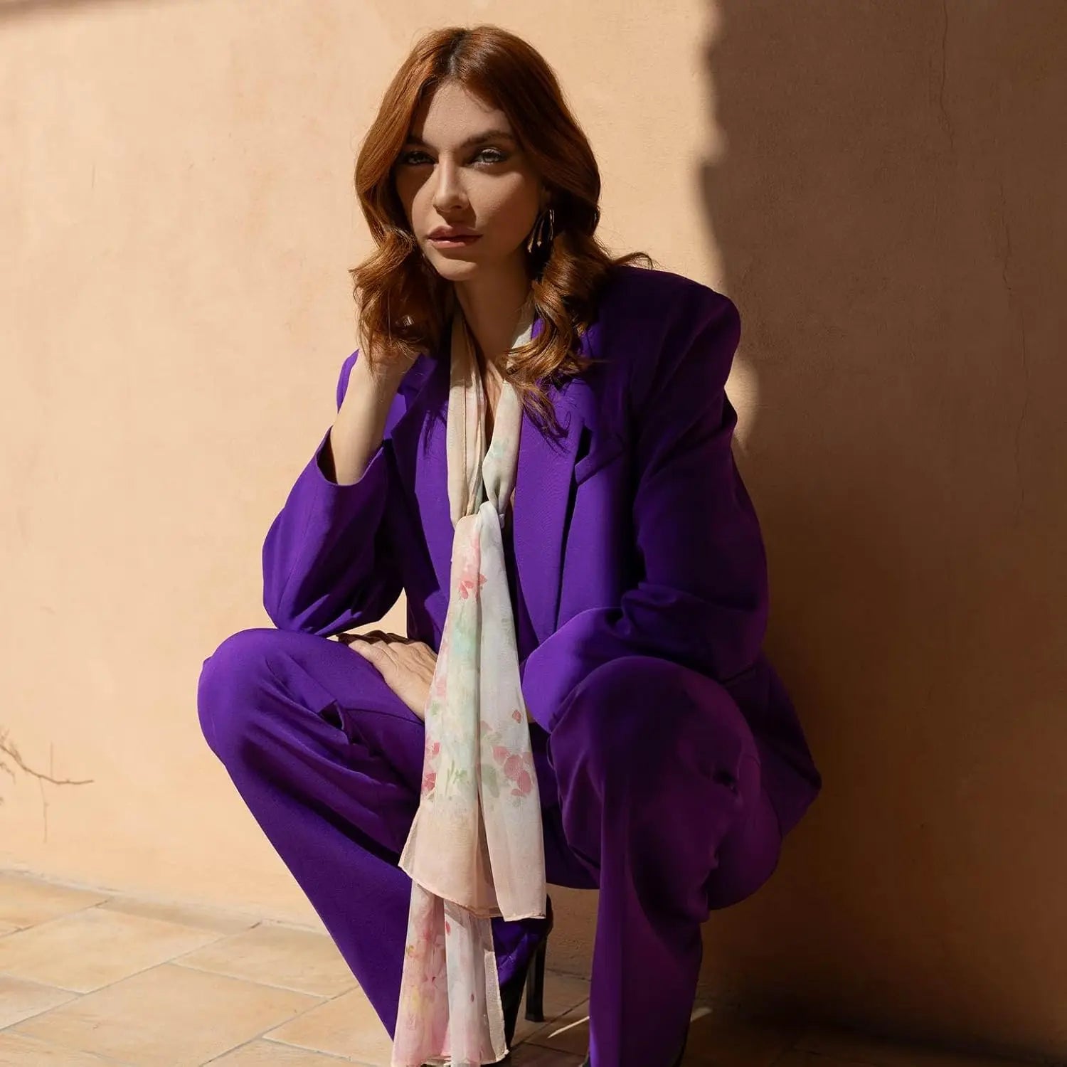 100% Silk Italian-Made Fashion Long Scarves for Women - Luxurious Style & Comfort