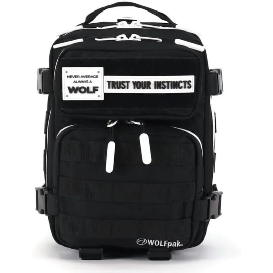 WOLFpak 9L Mini Tactical Backpack for Men and Women Compact Everyday Carry Bag for Gym School Travel Durable Water-Resistant Da