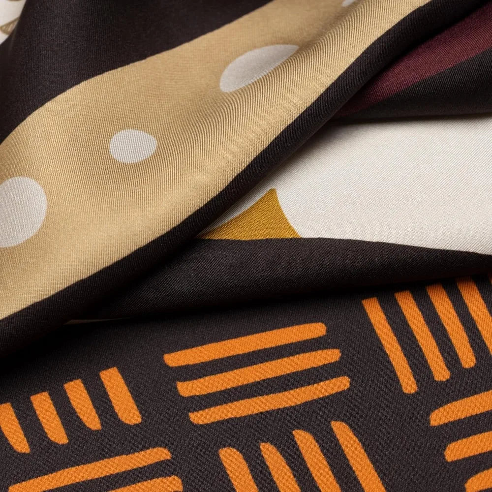 100% Silk Italian-Made Fashion Long Scarves for Women - Elegant Style Accessories