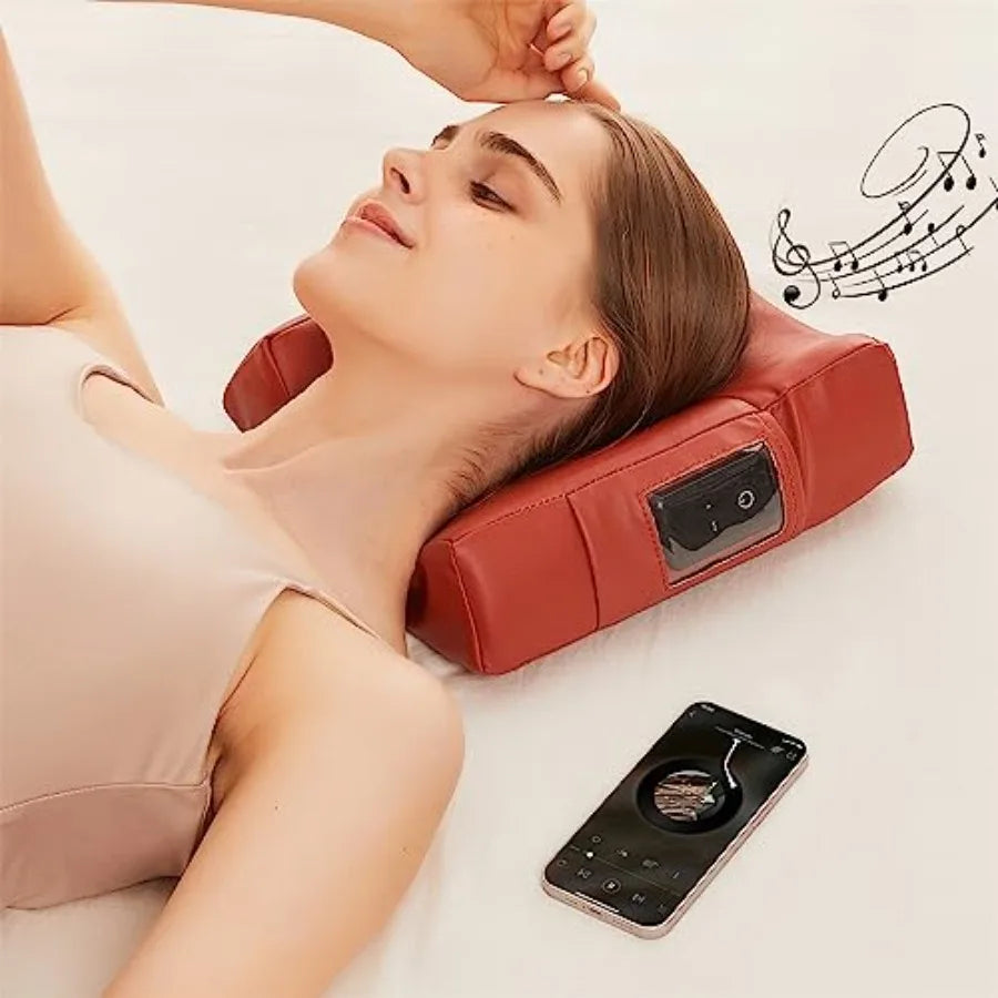Music Master High Fidelity Sound Face Cradle Cushion- Bluetooth Massage Pillow for Face Down Resting- Ultra Soft Massage Table