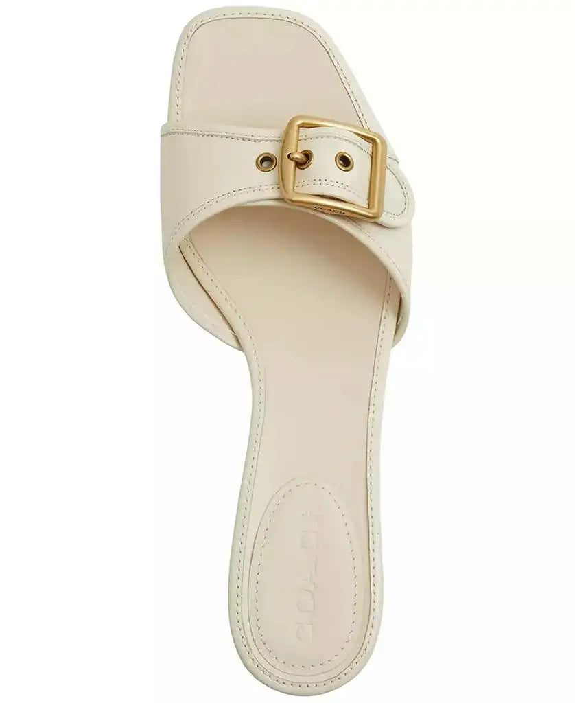 COACH | Women's Margot Kitten-Heel Slide Sandals