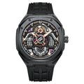 BONEST GATTI men's watch as a gift for your boyfriend: a fully automatic skeleton watch and a luminous watch