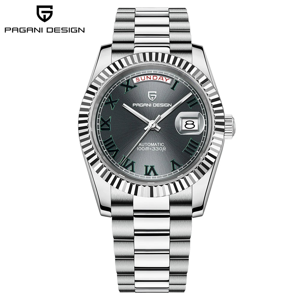 PAGANI DESIGN DD40 Men's Watches 2026 Top Luxury Rose Gold Watch For Men Automatic Mechanical Wristwatches Waterproof Gift Clock