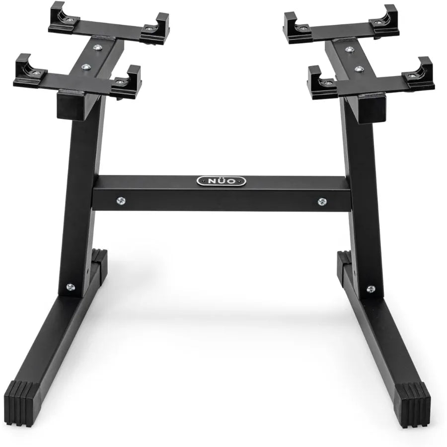 SMRTFT NUOBELL Adjustable Dumbbells for Home Gym Fitness Training AllinOne Weight Adjustment System with Realistic Feel of Trad
