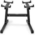 SMRTFT NUOBELL Adjustable Dumbbells for Home Gym Fitness Training AllinOne Weight Adjustment System with Realistic Feel of Trad