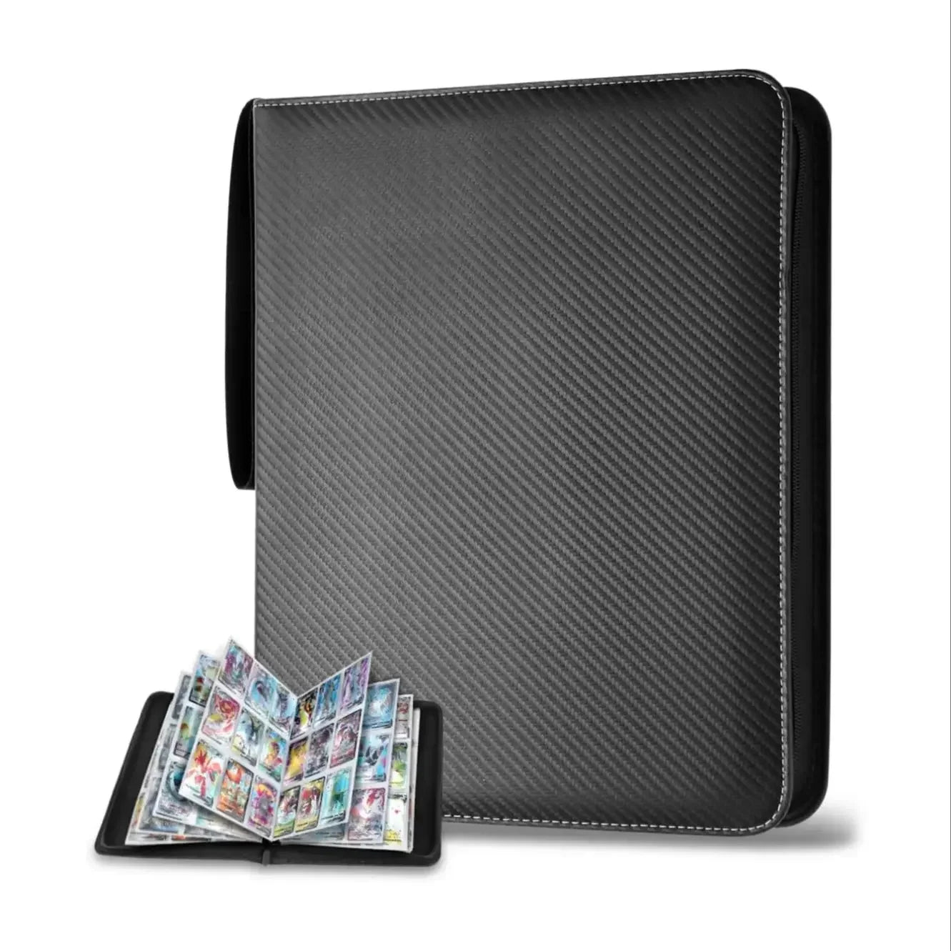 900 Pocket Zipper Card Binder - Double Sided TCG/CCG Card Holder, Portable Storage Case with Zipper2026