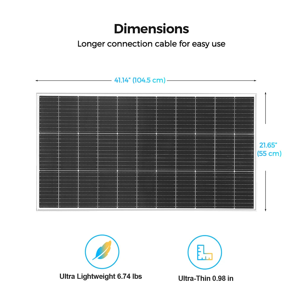18V Solar Panel 1200W 600W Waterproof Monocrystalline Best Solar Panel 1- 10pcs 120W China Charging Camping RV Boat battery Home