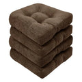 Chair Cushions for Dining Chairs Non-Slip Chair Pads Thick Seat Cushions for Dining Room Chairs Kitchen Chair Cushions Set of 4