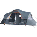 Camping Tent 10-Person-Family Tents Parties Music Festival Tent Big Easy Up 5 Large Mesh Windows Double Layer 2 Room Waterproof