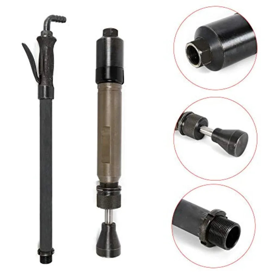 Pneumatic Tamping Machine D9 Air Hammer Earth Sand Rammer Tamper Hammer Sander 1180mm Blue Heavy Duty Hand Tool for Constructio