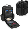 Medical Tactical Backpack, First Aid Rucksack with Y-Strap for Hiking, Black (Bag Only)