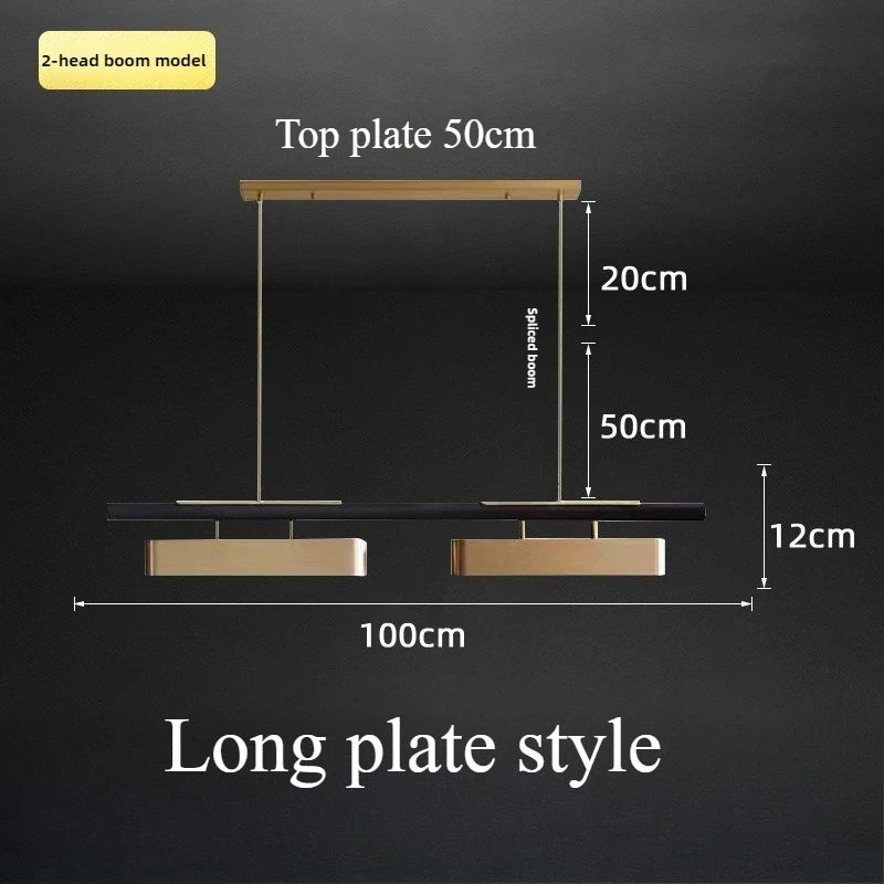 Modern Minimalist Strip Led Pendant Lights Long for Table Living Dining Room Coffee Desks Kitchen Chandelier Home Decor Fixture