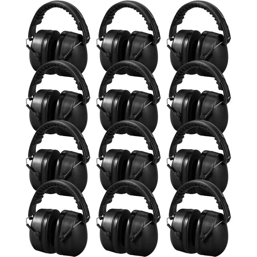Pcs Hearing Protection Ear Muffs NRR 28dB Noise Reduction Headphones Shooting Ear Protection EarmuffsBlack