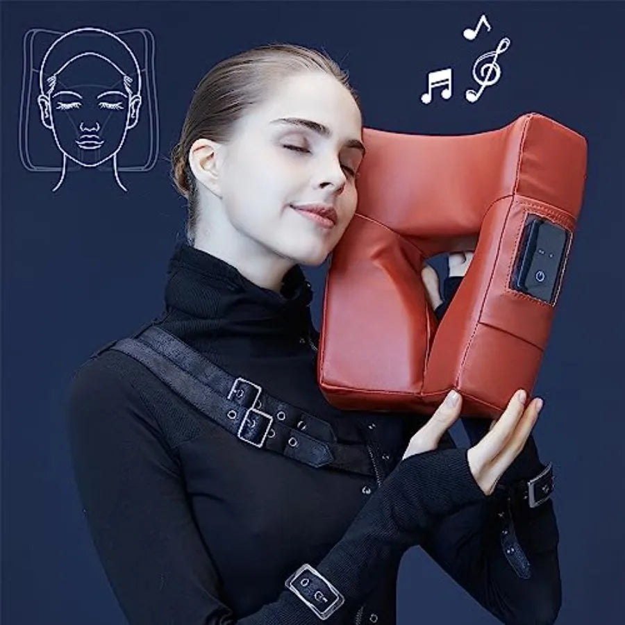 Music Master High Fidelity Sound Face Cradle Cushion- Bluetooth Massage Pillow for Face Down Resting- Ultra Soft Massage Table