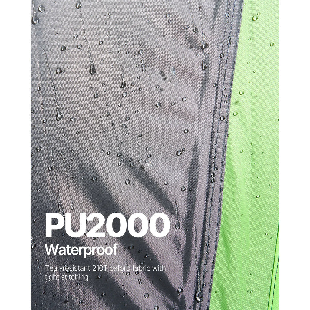 SucceBuy SUV Tent for Camping Waterproof PU2000mm Spacious Double Layer Design SUV Camping Tent with Shade Awning , Mesh Windows