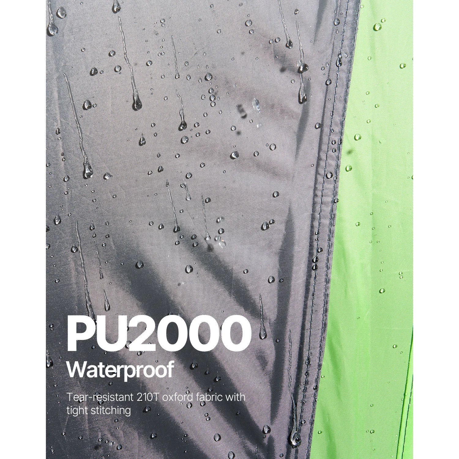 SucceBuy SUV Tent for Camping Waterproof PU2000mm Spacious Double Layer Design SUV Camping Tent with Shade Awning , Mesh Windows