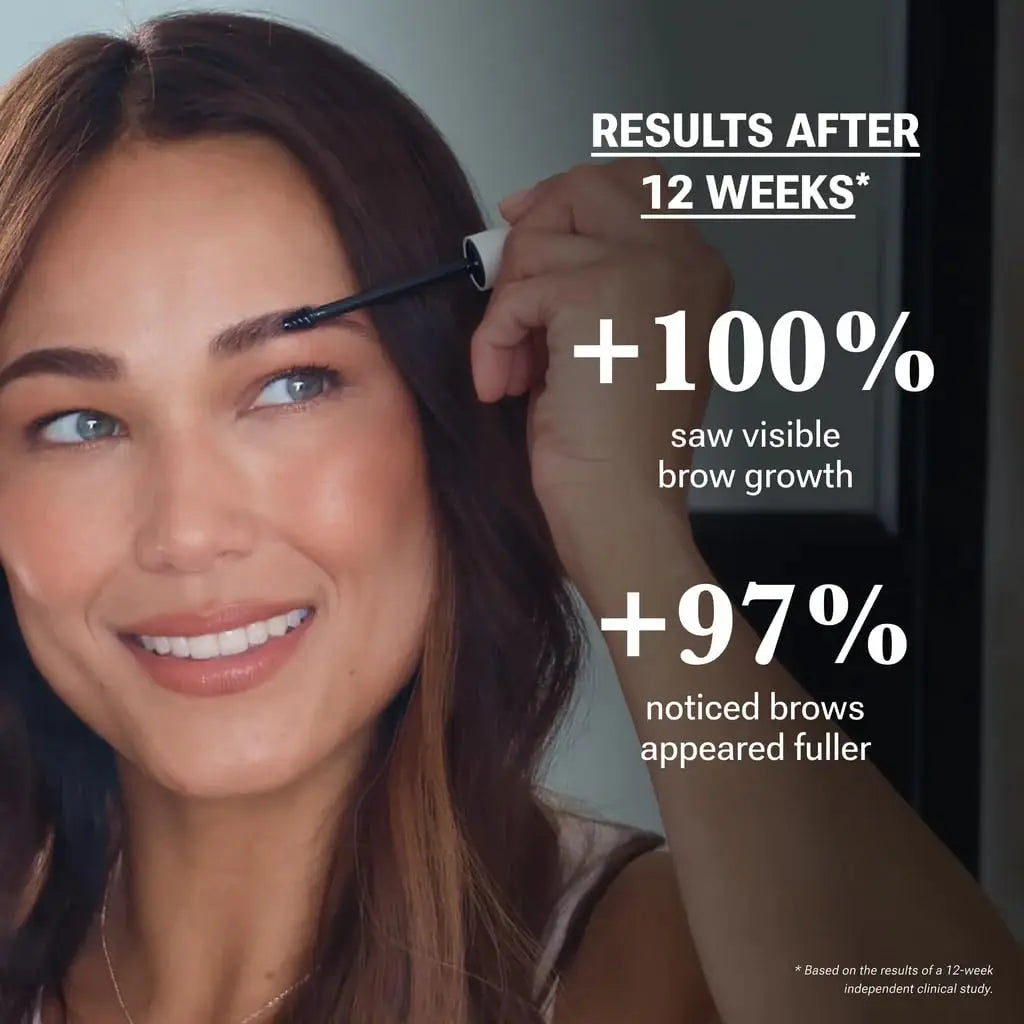 Eyebrow Serum for Fuller Brows - Shape & Define with Hair-Strengthening Ingredients (0.1 Fl Oz)