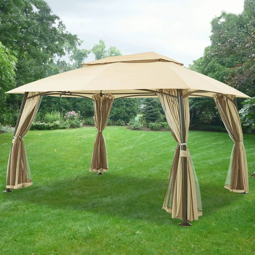 Replacement Canopy Top Cover for Barton 10 x 13 Gazebo - Riplock 350